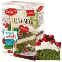 Delecta CIASTO LEŚNY MECH ZIELONE ze szpinakiem i kremem śmietankowym 410g