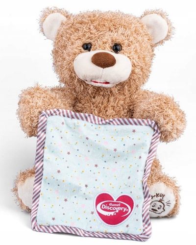 Dumel INTERAKTYWNY MIŚ ZABAWA w A-kuku PLUSZAK RUSZA buzią i łapkami MÓWI na Arena.pl