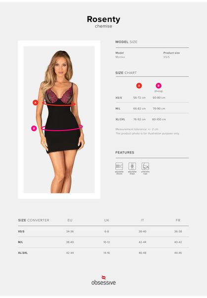 Rosenty Koszulka I Stringi  M/L zdjęcie 7