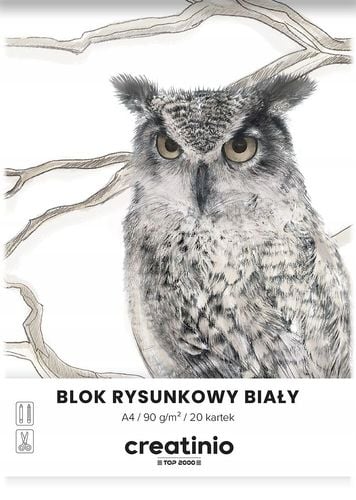 blok rys. a4/20k biały creatinio 400176663 a'20 na Arena.pl