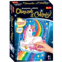 ND01_159081 Cekinowy obrazek Jednorozec 43916