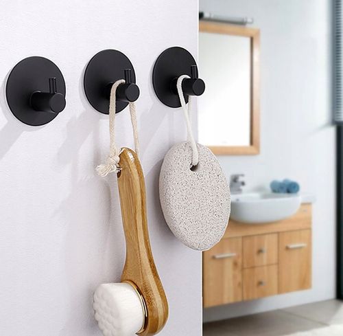 Haczyki Do Łazienki Łazienkowe Samoprzylepne X 4 na Arena.pl