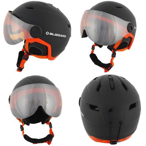 KASK BLIZZARD DOUBLE VISOR LUSTRO ORANGE S/M na Arena.pl