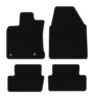 Dywaniki welurowe BASIC czarne Nissan Qashqai J10 I 2006-2013