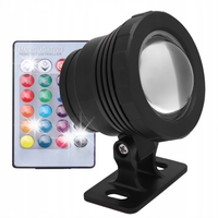 LED 10W 12V WODOODPORNY WODY WODĘ PODŁOGĘ REFLEKTOR OCZKO BASEN HERMETYCZN