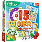 TREFL KALEJDOSKOP 15 GIER RODZINA TREFLIKÓW