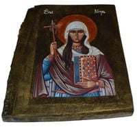 Ikona Święta Nina otrzymała dar uzdrawiania