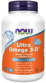 NOW FOODS Ultra Omega 3-D (90 kaps.)