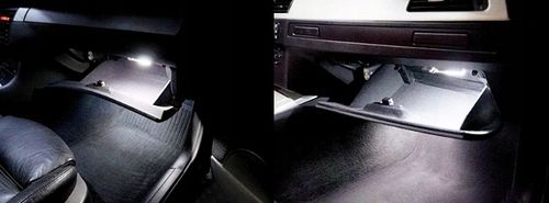 Lampka bagażnika nóg uniwersalne oświetlenie LED AUDI A6 A7 A8 S8 na Arena.pl