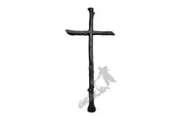 KRZYŻ ŻELIWNY NR 2 PIĘKNY WYSOKI NA GRÓB CMENTARZ KRZYŻYK