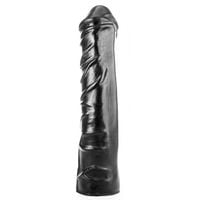dildo ab19 drag 29 x 7.5cm all black