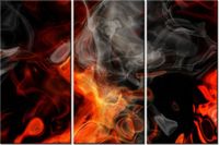 60 90CM OBRAZ 3 ELEM UTWORZENIE DRUK PŁÓTNO RAMA