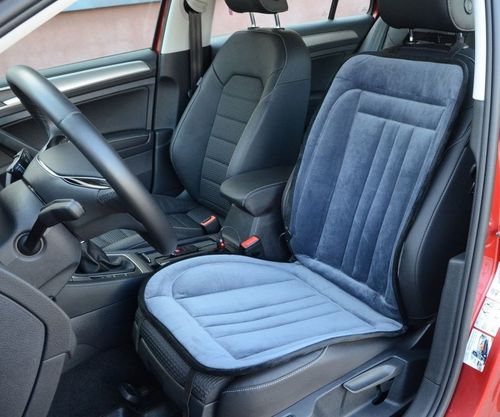 Podgrzewany pokrowiec na siedzenie z termostatem - 12V GRADE na Arena.pl