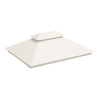 DACH PAWILONOWY MULTIGARDEN PODWOJNY DASZEK WENTYLACJA 3X4M BEZOWY