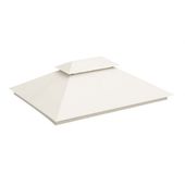 DACH PAWILONOWY MULTIGARDEN PODWOJNY DASZEK WENTYLACJA 3X4M BEZOWY