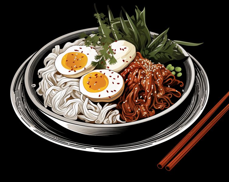 Plakat 76x60,5cm Ramen w Sztuce zdjęcie 1