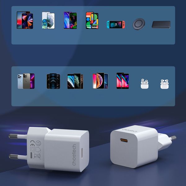 ładowarka sieciowa 20w usb typ c biały zdjęcie 5