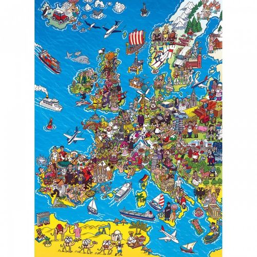 Clementoni 1000 Elementów, Mapa Europy na Arena.pl