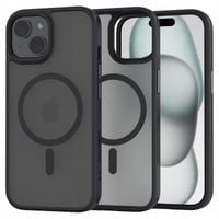 Etui Plecki do Apple iPhone 16 PRO MAX czarny / przezroczysty