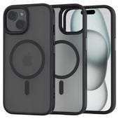Etui Plecki do Apple iPhone 16 PRO MAX czarny / przezroczysty