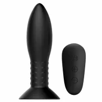 mr play model obrotowy czarny - zdalnie sterowany korek silikonowy 13