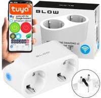 2W1 Programator Czasowy Watomierz Tuya Smart Wifi