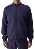 Bluza męska bejsbolówka 4F WMM00TSWSM1463 - granatowa L