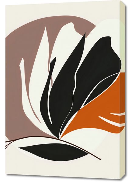 Obraz 60x90cm Elegancja Roślinna zdjęcie 1