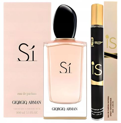 Zestaw GIQRGIQ ARMAN SI Perfumy damskie 100ml + 35ml Intense na Arena.pl