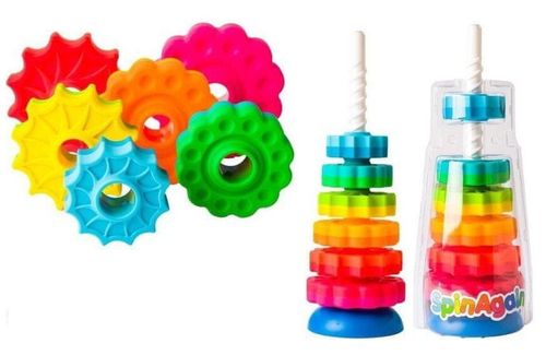 Zakręcona wieża SpinAgain Fat Brain Toy na Arena.pl