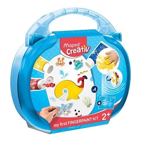 FARBY DO MALOWANIA PALCAMI WALIZKA MAPED CREATIVE zdjęcie 1