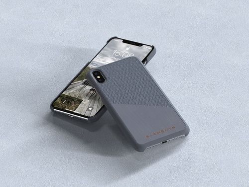 Drewniane etui do iPhone Xs Max (Mid Grey) na Arena.pl
