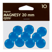 MAGNESY 20MM 10 SZT NIEBIESKIE GRAND