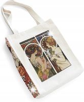 TORBA TOTE BAG TOREBKA DLA KOBIET MĘŻCZYZN BAWEŁNA ZAMEK KIESZEŃ VAN GOGH