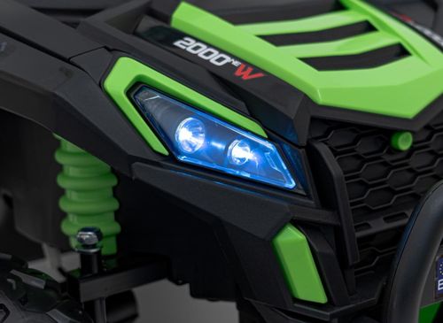 Auto na akumulator Buggy UTV 2000M Racing 4x45W Zielony na Arena.pl