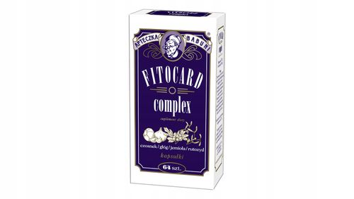 fitocard complex 64 kapsułek na Arena.pl