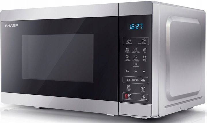 Kuchenka mikrofalowa Sharp MS02E-S Wolnostojąca 20L 800W 8 programów Timer zdjęcie 2