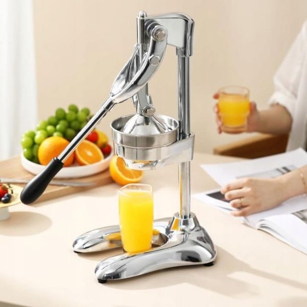 RĘCZNA WYCISKARKA DO CYTRUSÓW OWOCÓW CIĘŻKA SOLIDNA NIERDZEWNA PRASA CYTRYN zdjęcie 8
