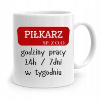 Kubek Dla Piłkarza Zawodnika Piłkarz Sp. Z O.o. Z Nadrukiem Ze Zdjęciem