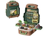 DLA DZIECI EKSCYTUJĄCY ZESTAW  DINOZAURÓW W PLECAKU