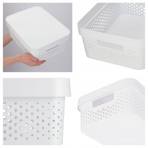 Curver Pojemnik Pudełko Z Pokrywką 11 L Biały na Arena.pl