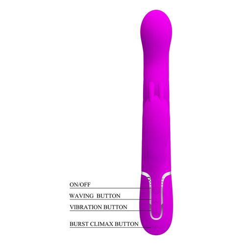 Pretty Love Laursen Purple Waving & Vibrating Rabbit Vibrator na Arena.pl
