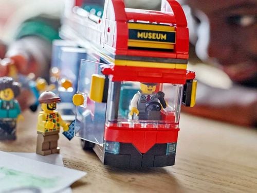 60407 - lego city - czerwony, piętrowy autokar na Arena.pl