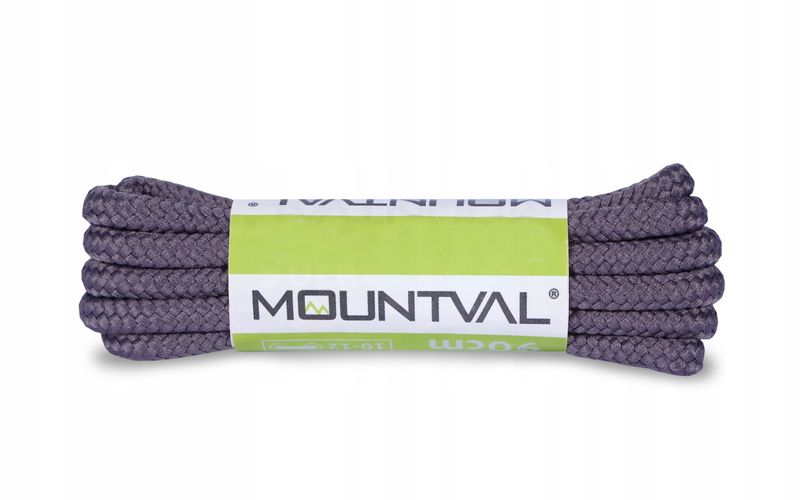 180 CM TREKINGOWE SZARE - SZNUROWADŁA - MOUNTVAL zdjęcie 1