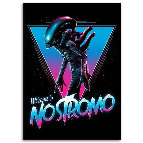 Obraz na płótnie – Canvas, Witamy w Nostromo 50x70 na Arena.pl