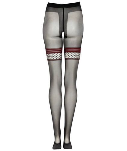 Seksowne Zdobione Rajstopy Z Dziurką - Nimari LivCo Corsetti 4 na Arena.pl