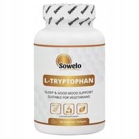 L-Tryptofan 120 Vege Kapsułek – Sen, Relaks, Poziom Serotoniny – Sowelo
