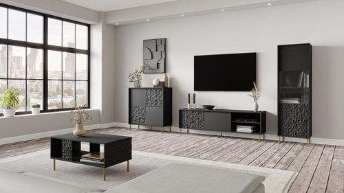 Witryna wąska Afir czarna na Arena.pl