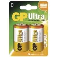 bateria ultra alkaline lr20 d 1.5v 2sz - gp13aueta2