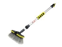 Szczotka przepływowa 20 cm / 8" z teleskopowym kijem 65 - 100 cm